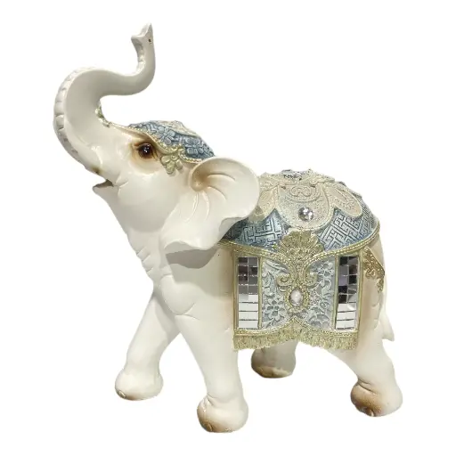 [4545450001693] ELEFANTE DECOR POLIRESINA 19X7X22CM