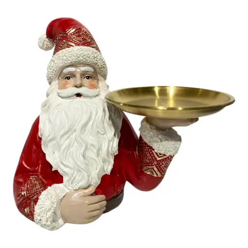 [CS8020663B] NOEL ROJO CON BANDEJA POLIRESINA 19X14X16CM