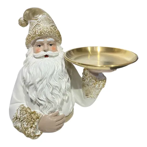 [CS8020663A] NOEL DORADO CON BANDEJA POLIRESINA 19X14X16CM 