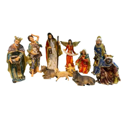 [7453121015249] NACIMIENTO 11PZ, POLIRESINA MONTEFIORI 30CM