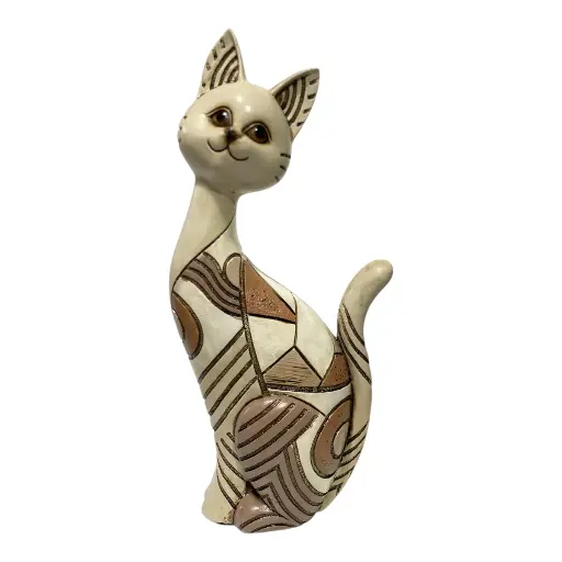 [4545450001679] GATO DECOR POLIRESINA MOCCA 11X6X24CM