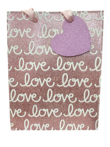 [6926582158387] FUNDA DE REGALO ROSE LOVE 18X23CM
