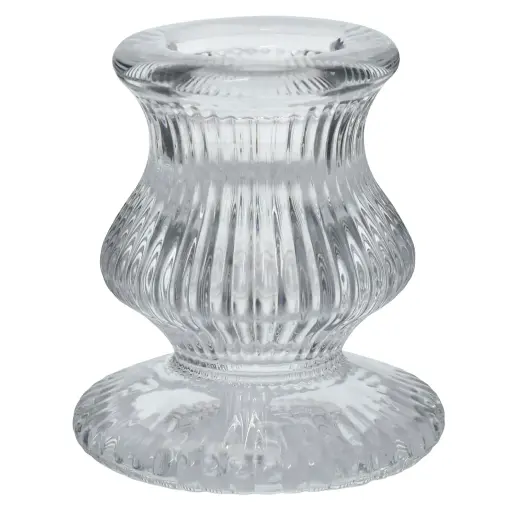 [929419] CANDELABRO DE VIDRIO REF:ES27905 5X6CM