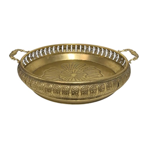 [8679818734524M] BANDEJA PREMIUM DORADA 37X10CM 