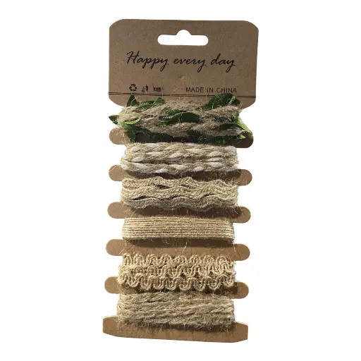 [8679833547659] CORDON TRENZADO YUTE SETX6 REF:IC83354765