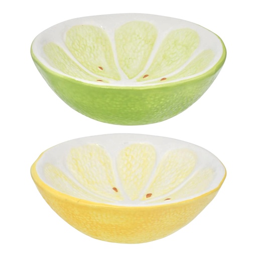 [10152] BOWL LIMON DOLOMITA REF: NH19A0404-3  Ø17CM X 5CM  