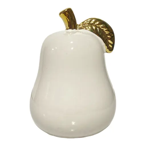 [CS21746] PERA DECOR PORCELANA Ø9X12CM 