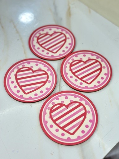 [53123] PORTAVASOS DE MADERA CORAZON 10CM