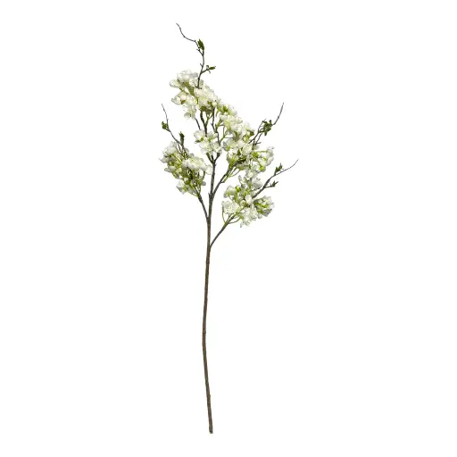 [5116825714] RAMA FLOR DE CEREZO BLANCA ARTF. 95CM