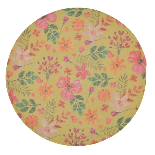 [798158] INDIVIDUAL REDONDO ALGODON REF:ES27955 Ø38CM