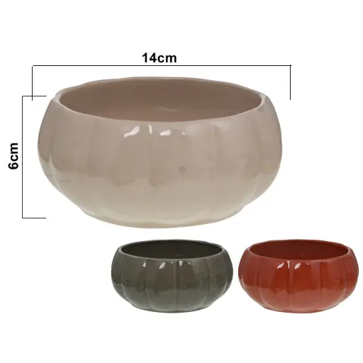 [389990] TAZON DE PORCELANA SURT. REF:HM1604/TJL-25ST728260 14X6CM