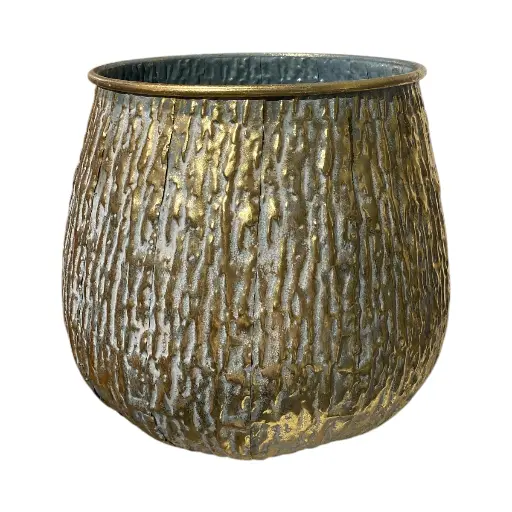 [424544G] MACETA METALICA GRANDE REF:ES28798/82076G 34X31CM