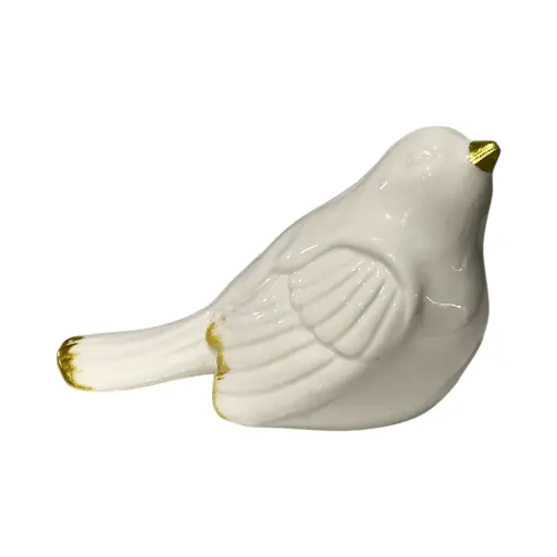 [FI-2025-2218] PALOMA BLANCA PORCELANA 13X7X8CM