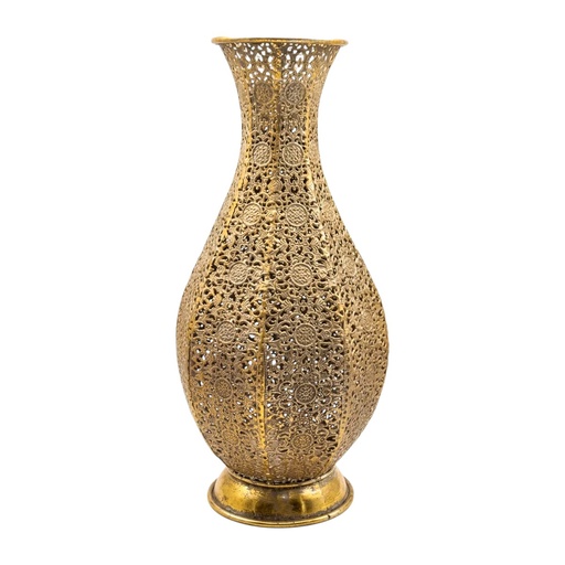 [920000] FLORERO METALICO DORADO REF:ES28806/82027 20X41CM