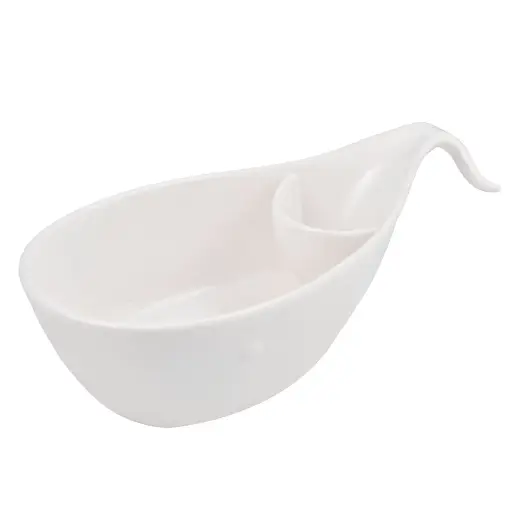[204824] PORTA PIQUEOS PORCELANA FORMA BALLENA REF:D57-251812 14X36X10CM