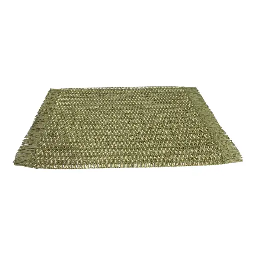 [607122] INDIVIDUAL RECTANGULAR PLAST. TEJIDO REF:ES27970 30X43CM