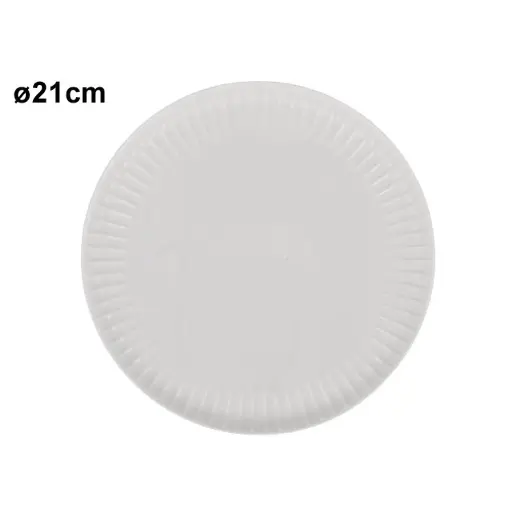 [322712] PLATO TENDIDO PORCELANA REF:XHP41186 Ø21CM 
