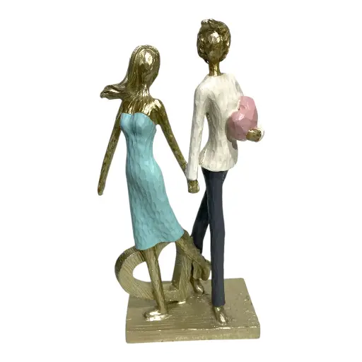 [271924] Escultura Decorativa Amor, Poliresina 12.5x7.5x25cm - Ref:ES28715