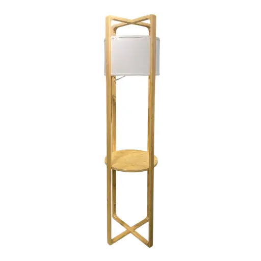 [222302] LAMPARA DE PEDESTAL BAMBOO REF:GYL-2506 45X155CM