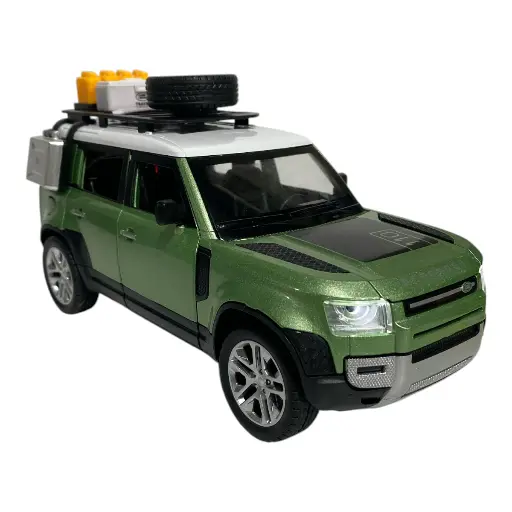 [SC20807] CARRO METALICO DE COLECCION LAND ROVER DEFENDER 1:24 SCALA 21X8X10CM