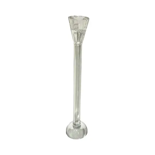 [CS21586] CANDELABRO DE CRISTAL 4.5X40CM 