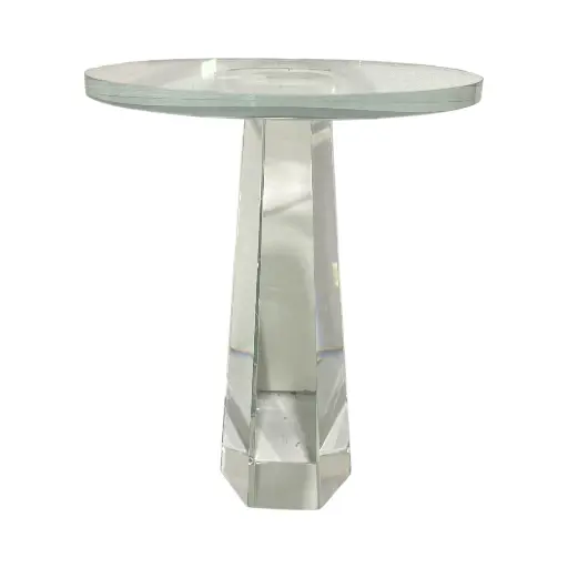 [CS21573] CANDELABRO DE CRISTAL 12X14.5CM