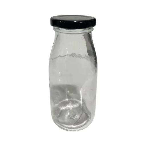 [6920263111111] ENVASE DE VIDRIO CON TAPA 250CC 5.5X14CM