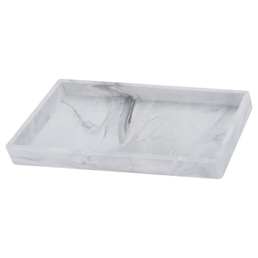 [226597] BANDEJA DE CERAMICA MARMOLEADA RECTANGULAR REF:SAN5542/JS1097BC 28X16X3CM