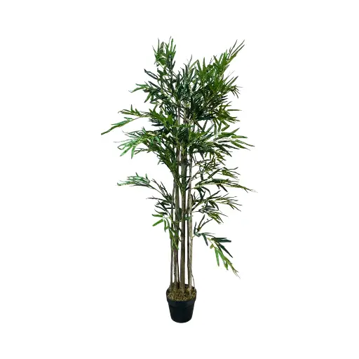 [23886] Planta de bambú artificial con maceta 150cm