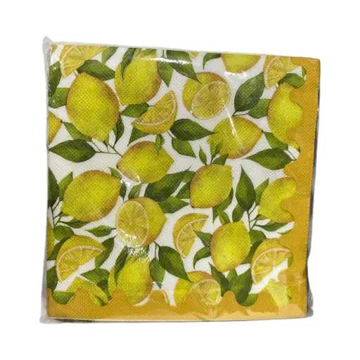 [6981606508890] Servilletas Limones set x 20und. 