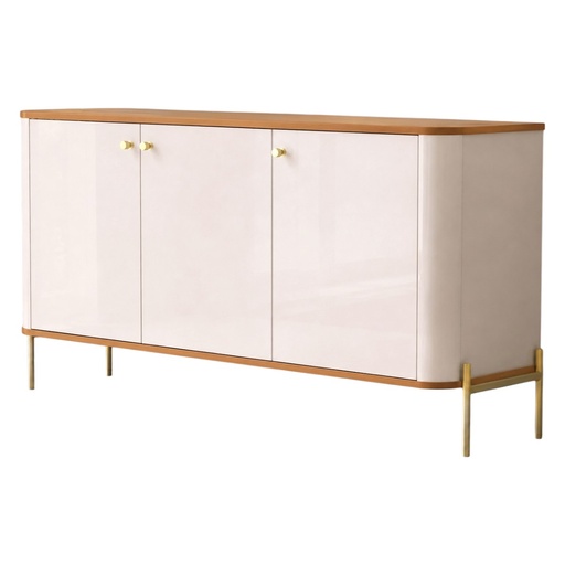 [848569] Bufetera Tucup off White/Nature/Dorado. Ref:32675 (76x133x45cm)