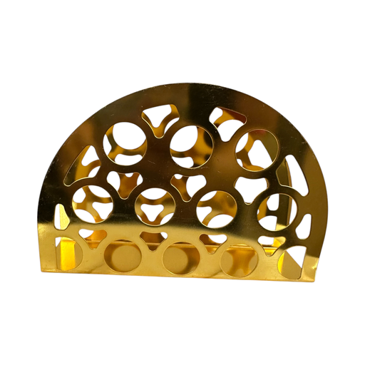 [20251340] Servilletero dorado bolitas