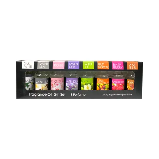 [942533] Esencias oil 8 aromas.Ref:ES29269. 10ml x 8frascos. 