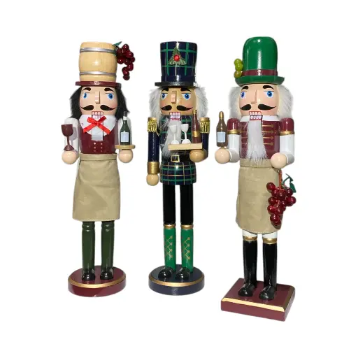 [5116829159] Cascanuez mesero vinos de madera Ø9x38cm, modelos surtidos